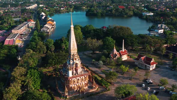 Wat Chalong Temple in Phuket Thailand