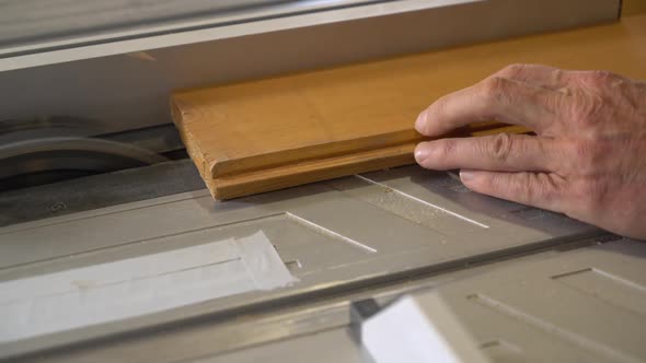 Elderly Arm Woodworker Working alt