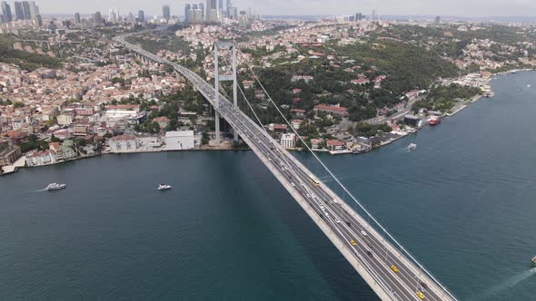 Aerial Drone Bridge 