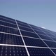 Solar panels on blue sky reflection background, beautiful reflection. - VideoHive Item for Sale