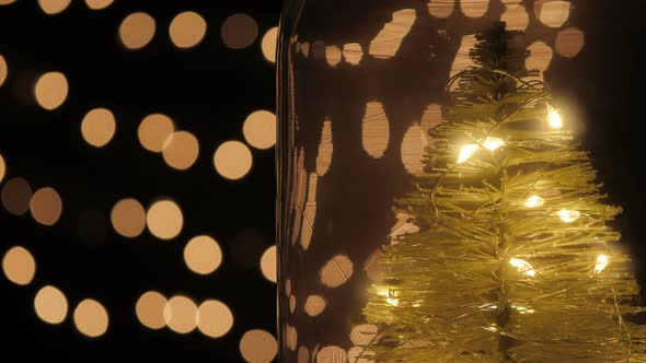 Christmas Tree Lights Rotate