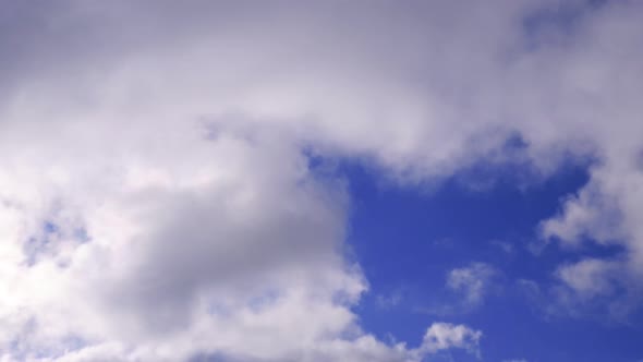 amazing timelapse shot of cloudy sky