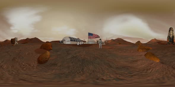 360 VR Colony on Mars