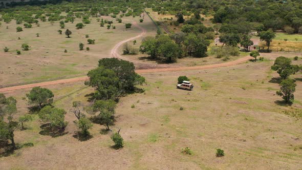 Safari Car in African