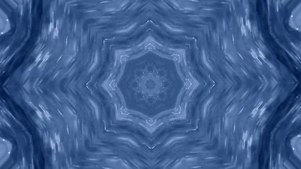 Abstract Animated Kaleidoscope Motion Background