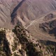 Aerial View of the Mountain Road in the Gorge - VideoHive Item for Sale
