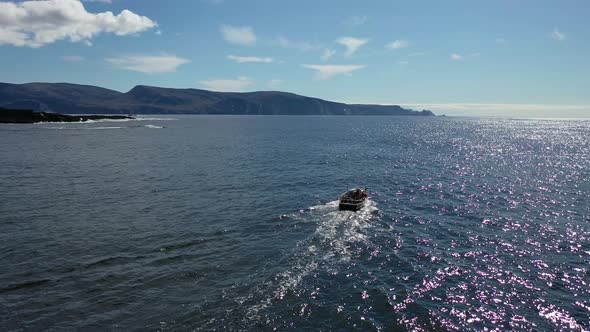 Fishing Vessel at Dawros in County Donegal - Ireland