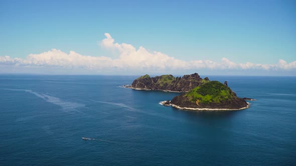 Rocky Islands in the Sea