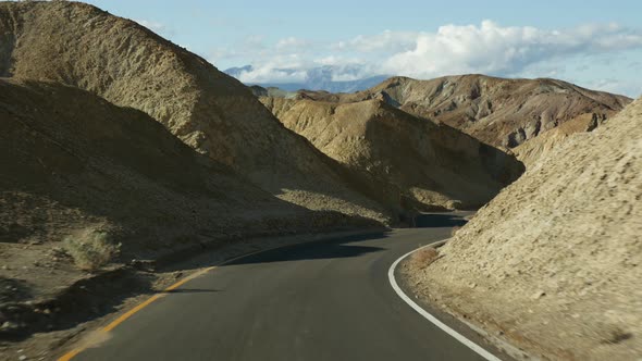 Road Trip to Death Valley Artists Palette Drive California USA