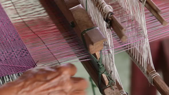 Making Papyrus Matsin Udonthani Province, Thailand