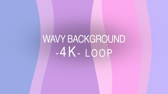 Wavy Loop Background 4K