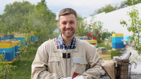 Beekeeper at Work