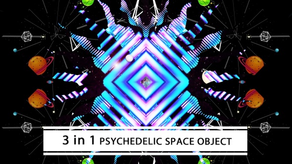 Psychedelic Space Object