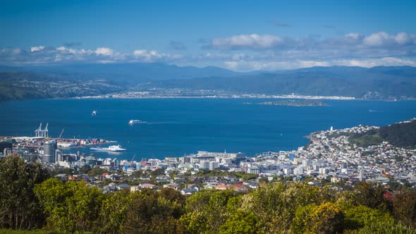 Wellington city timelapse