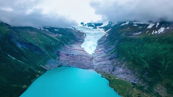 Svartisen Glacier in Norway