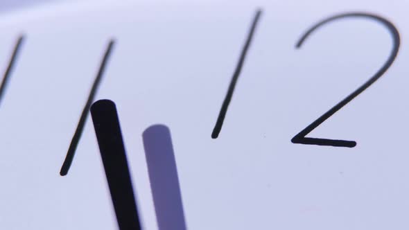 Clock in a Classic Style, Close-up