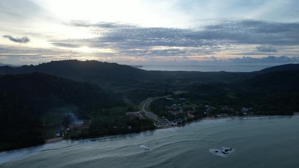 The Beaches at the most southern part of Borneo Island