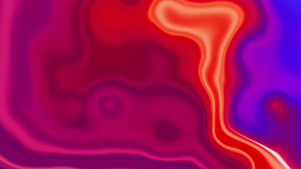 Red and pink color liquid animation. silky marble liquid animation, Colorful liquid effect. Vd 05