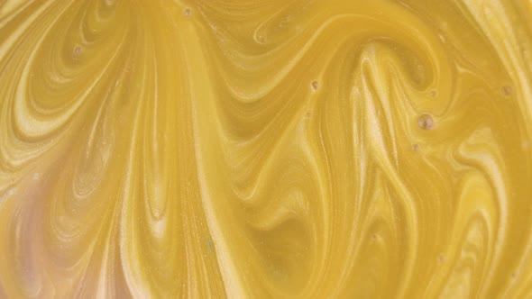 Liquid Gold Swirling Concept Abstract Background