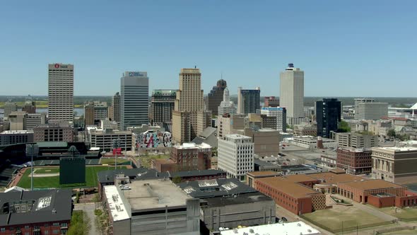 Memphis Downtown - Aerial