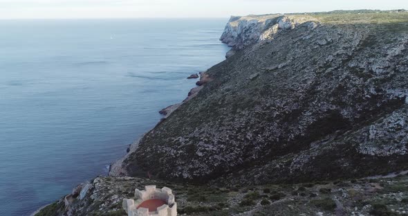 Ancient Gerro Tower in Denia Alicante Spain