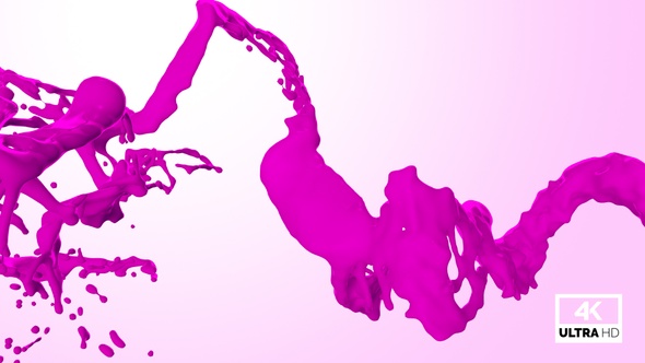 Splash Of Pink Paint V2