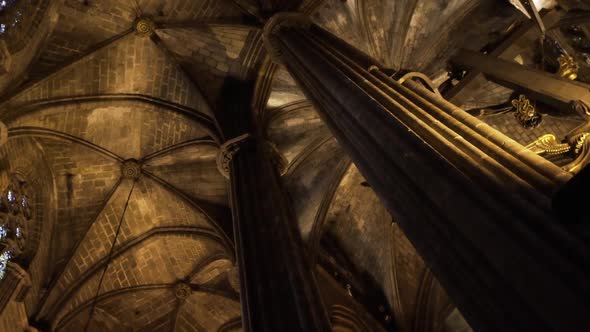 Ceiling of cathedral