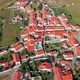Aerial View Red Tiled Roofs Typical Village - VideoHive Item for Sale