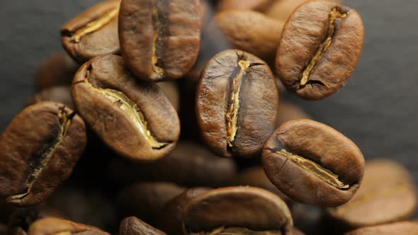 Coffee Beans Close Up