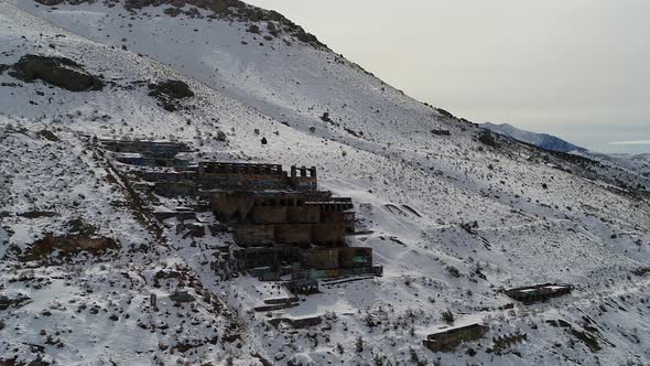 Built into the side of a mountain in 1920 on the southern end of Genola, Utah, the Old Tintic Mill p