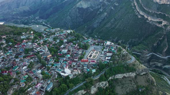 Gunib Village in Dagestan