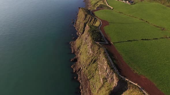 The Gobbins is a popular tourist attraction at Islandmagee, County Antrim, Northern Ireland. It runs