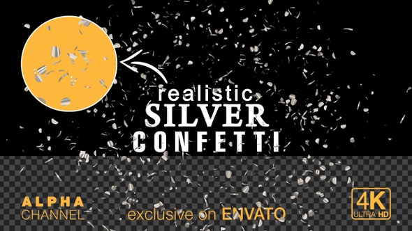 Silver Confetti