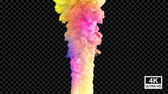 Festival Colored Smoke Thrower 4K