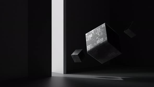 Cube and the light