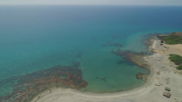 Sea Landscape with Beach