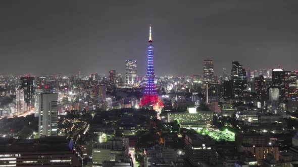 Night Time Lapse Tokyo Japan alt