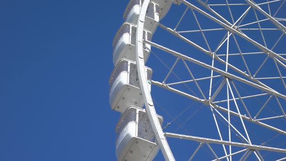 Ferris Wheel In Park