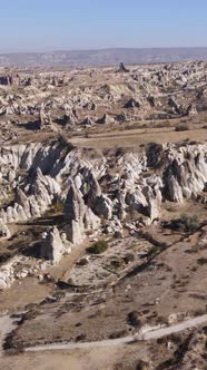 Cappadocia Landscape Aerial View