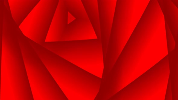 Red Background with tunnel