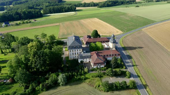 Castle Jaegersburg, Eggolsheim, Bavaria, Germany