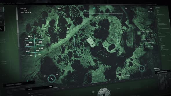 Military Mission Interface Connects To Combat Drone To Launch Rocket Attack alt