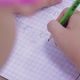 Young Children Write Russian Words in Notebooks - VideoHive Item for Sale