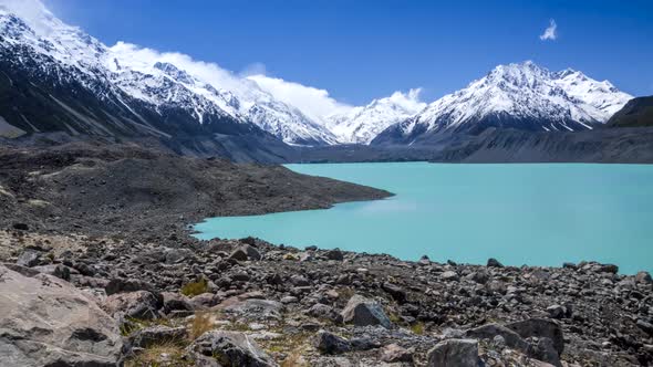 New Zealand Tasman Lake