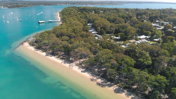 Coochiemudlo Island beach, Brisbane, Queensland, Australia