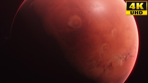 Planet Mars In Space 2 alt