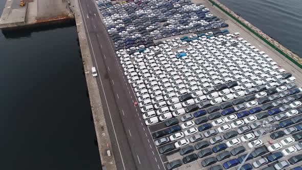 Storage Parking With New Cars