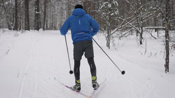 Crosscountry Skiing Winter Training