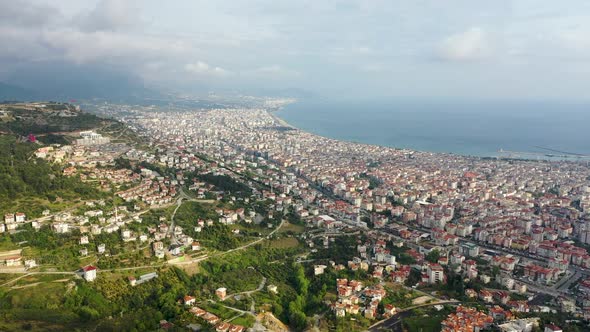 Clouds Over the Turkish City