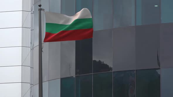 Bulgaria Flag Background 2K